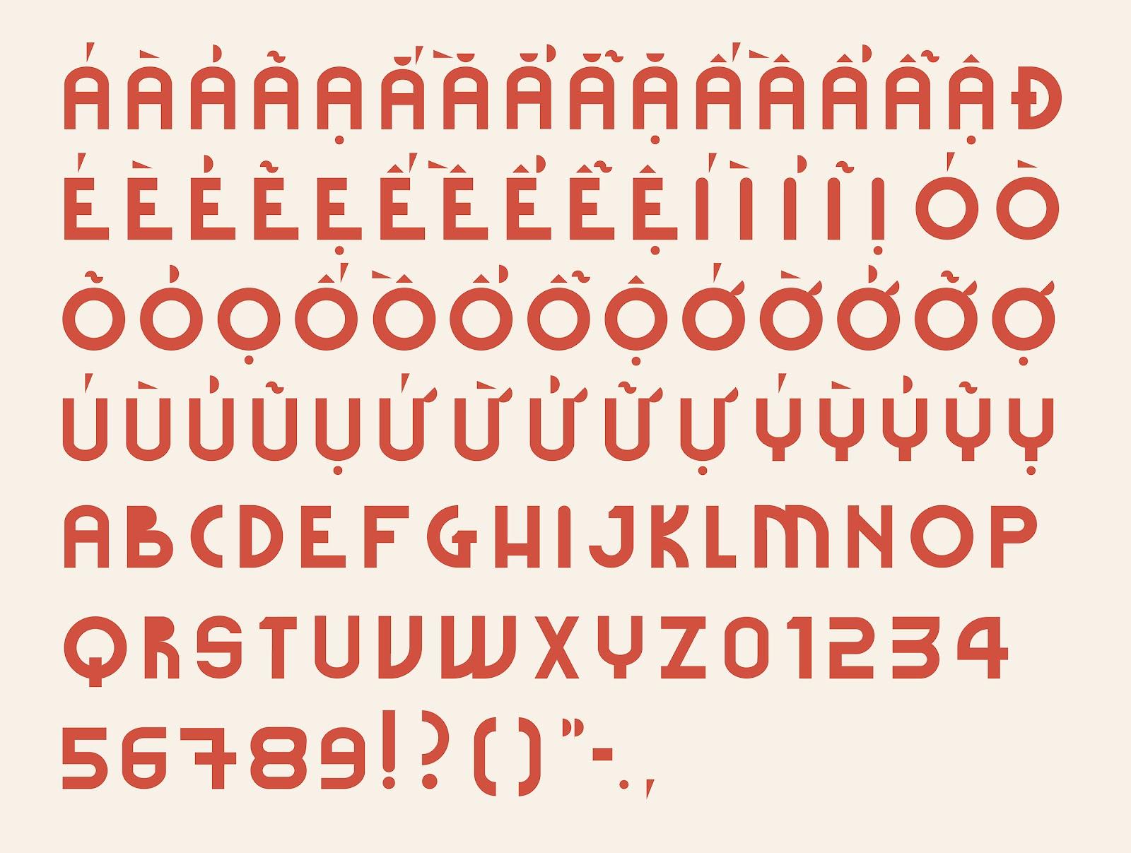 Doc lap Typeface