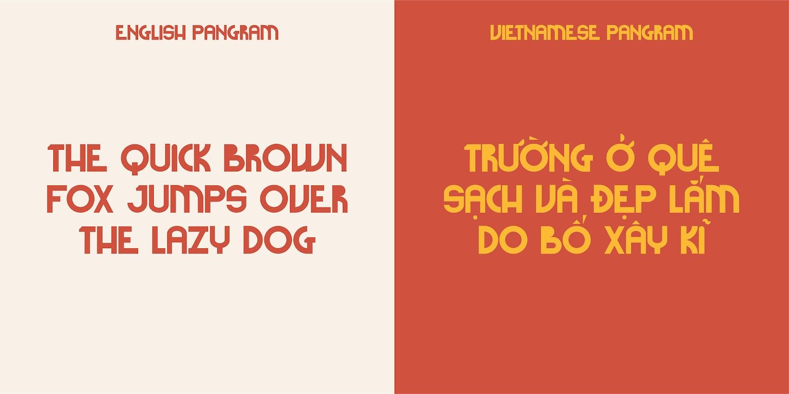 Doc lap Typeface