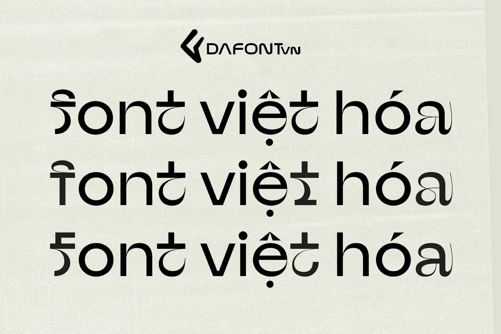 Font Afronaut Việt hóa