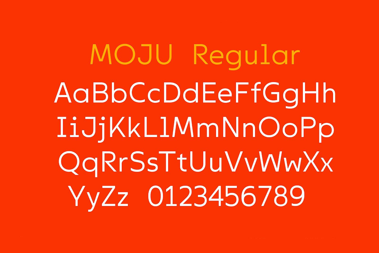 Font MOJU Việt hóa 