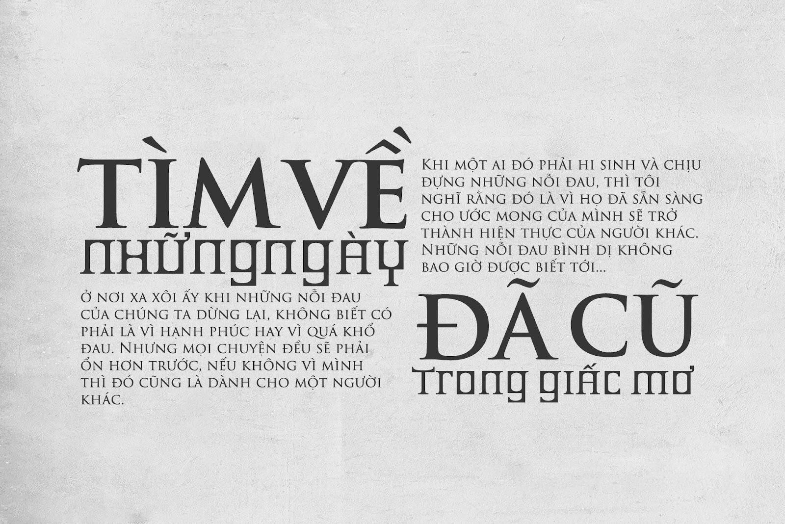 Trajan Pro 3 Font Family Việt hóa