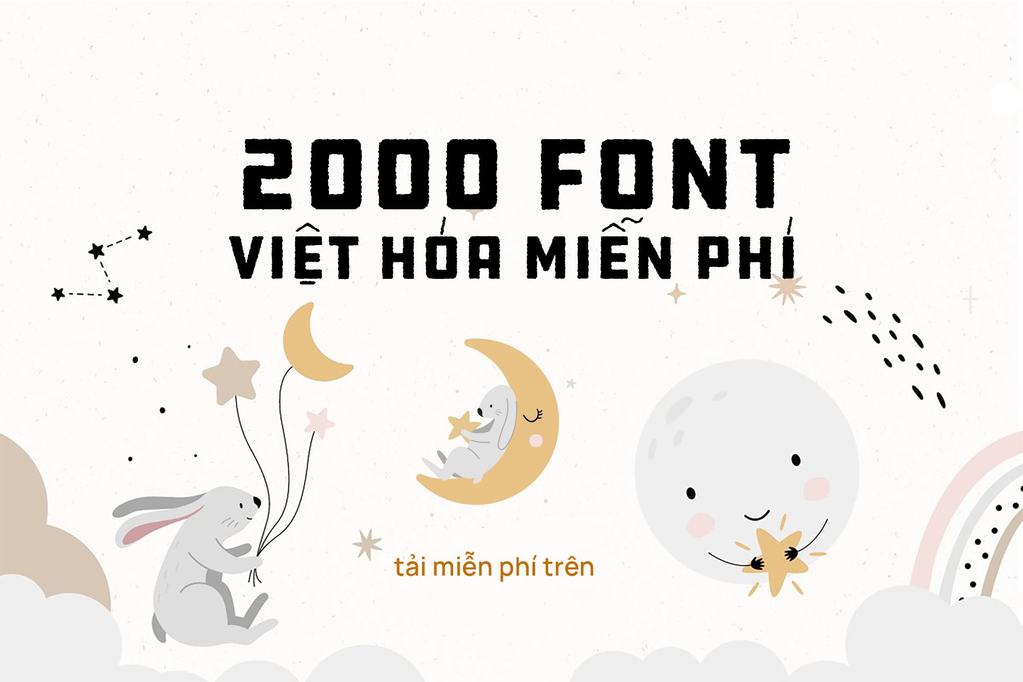 font Việt Hóa mới nhất