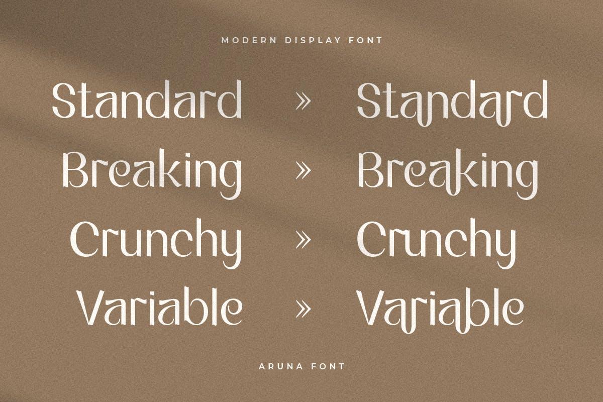 Font Aruna Việt Hóa