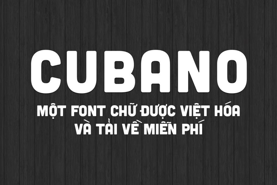 Font iCielBC Cubano Việt Hóa