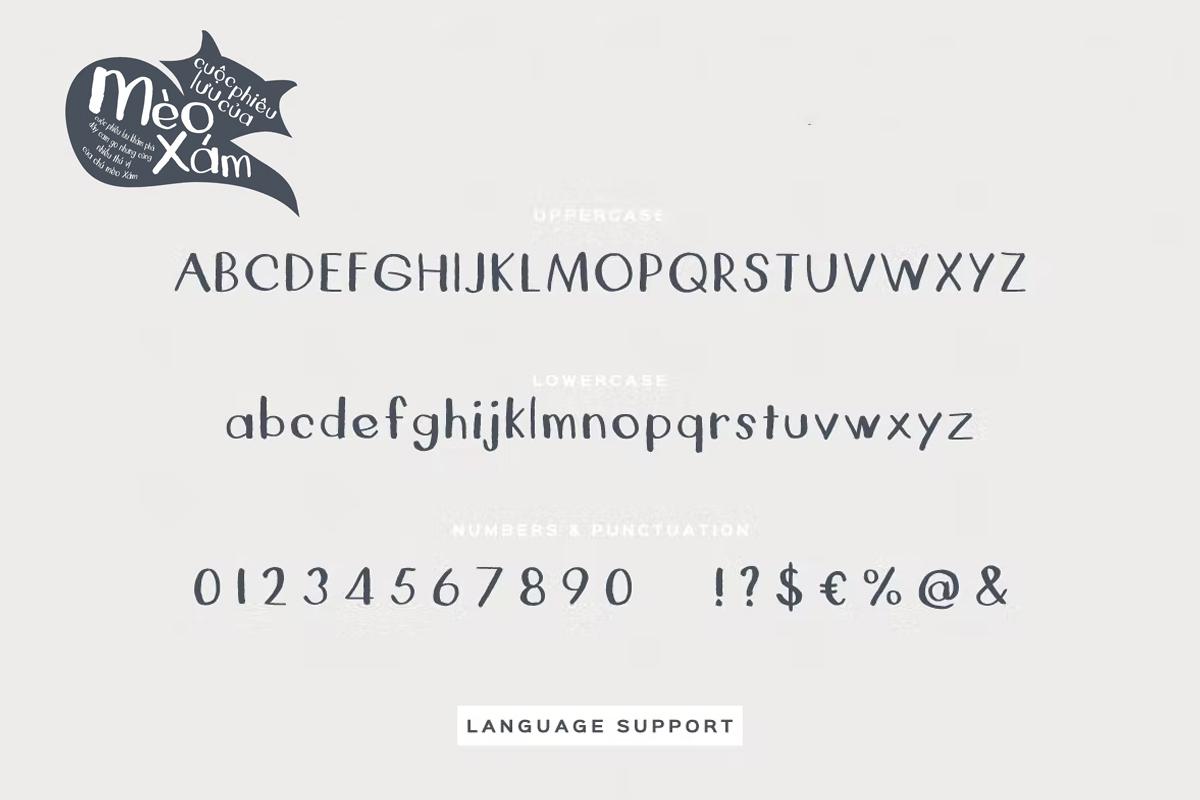 Font Lazy Fox Việt Hóa