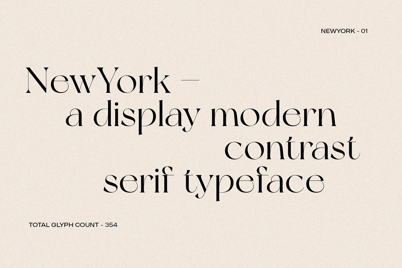 Font NewYork Typeface Việt Hóa