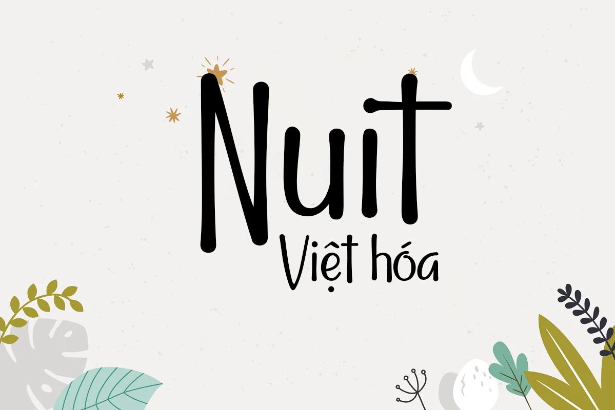 font Nuit Việt Hóa