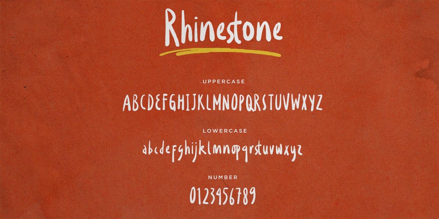 Font Rhinestone Việt Hóa