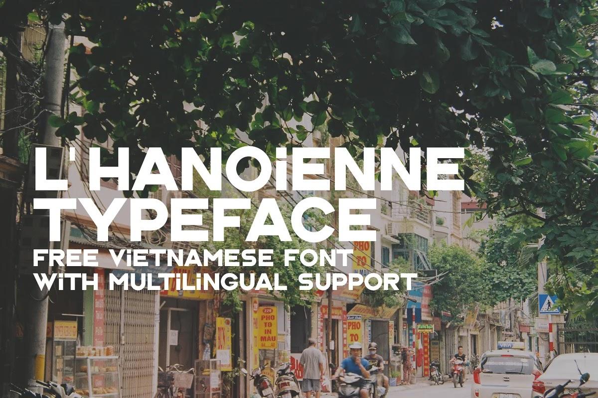 Font L'Hanoienne Typeface