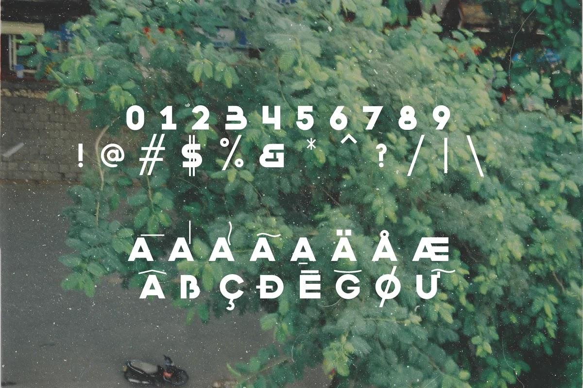 Font L'Hanoienne Typeface