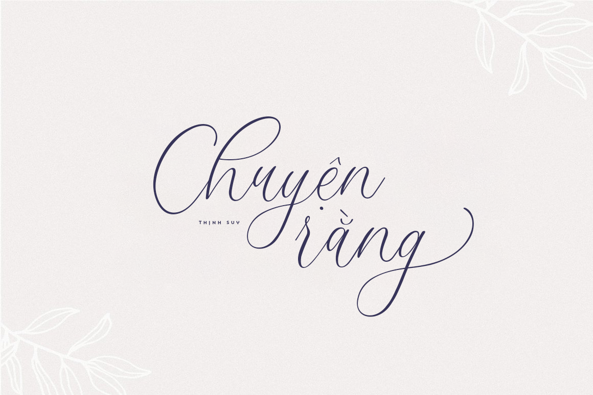 Montery Script - Font chữ viết tay Việt Hóa