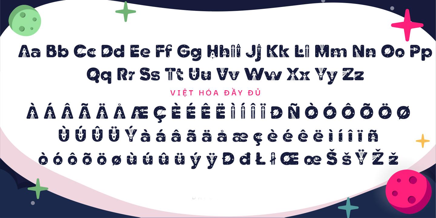 Font Space Quest Việt Hóa