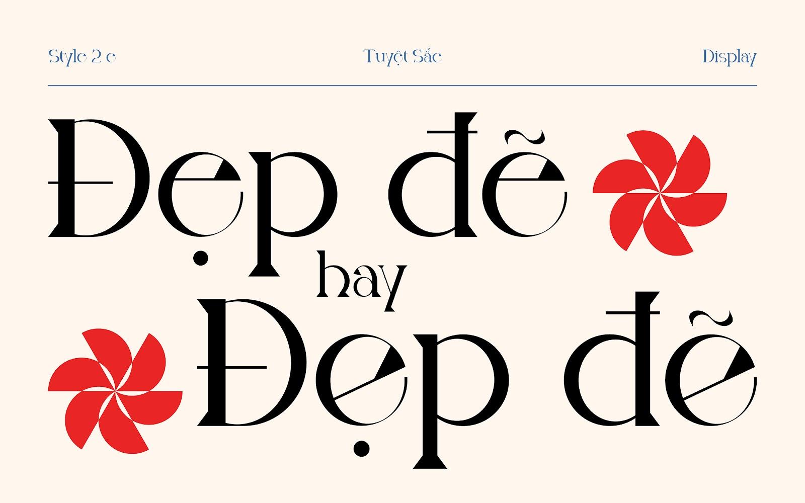 Type Face - Font Việt đẹp