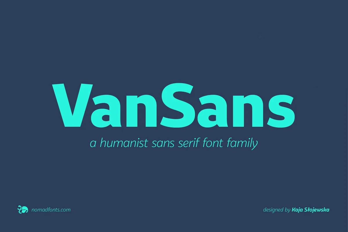 VanSans Type Family