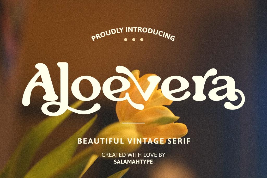 Font việt hóa Aloevera