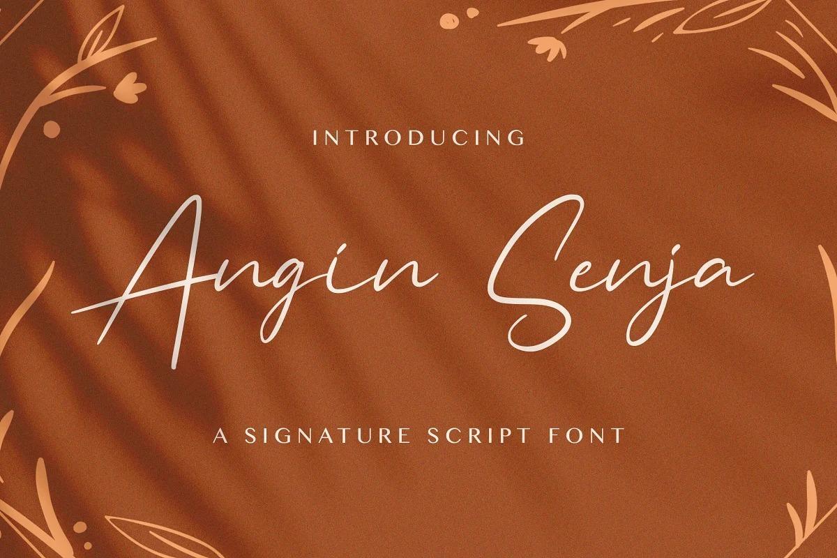 Font Việt hóa Angin Senja