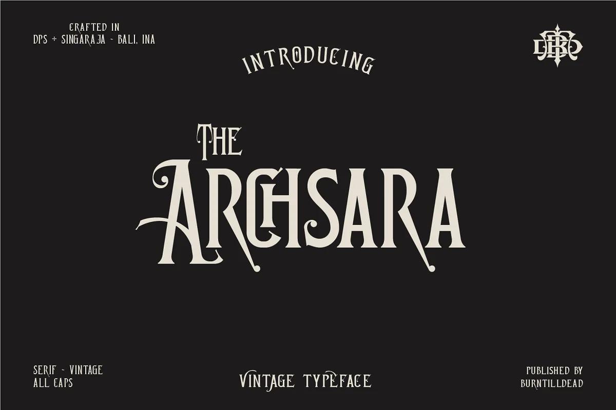 Font việt hóa Archsara