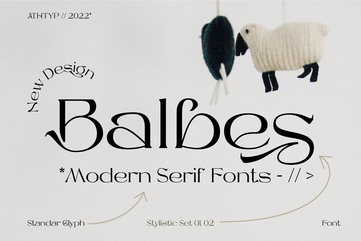 Font việt hóa Balbes