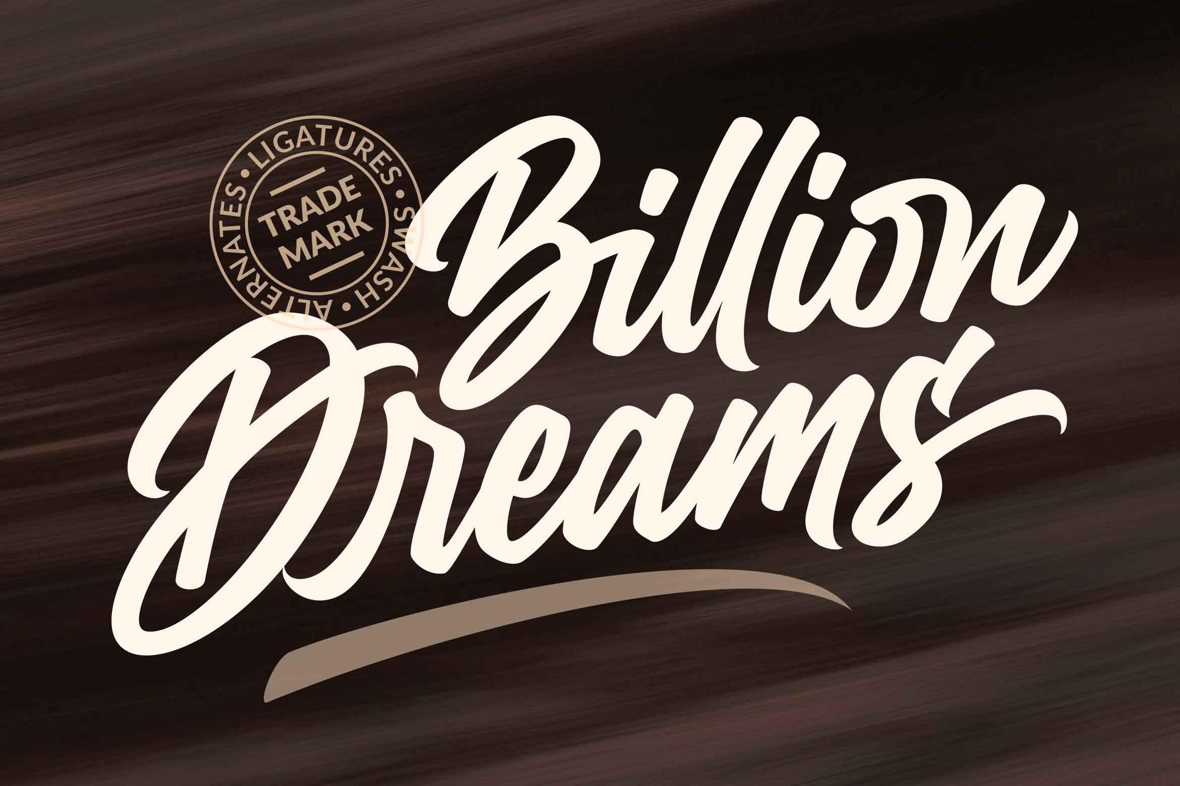 Font việt hóa Billion Dreams