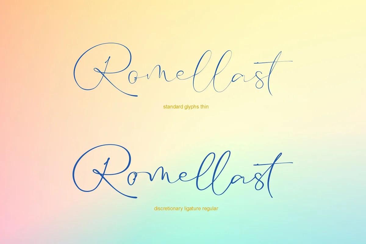 BOTAKY Romellast - Font Việt Hóa