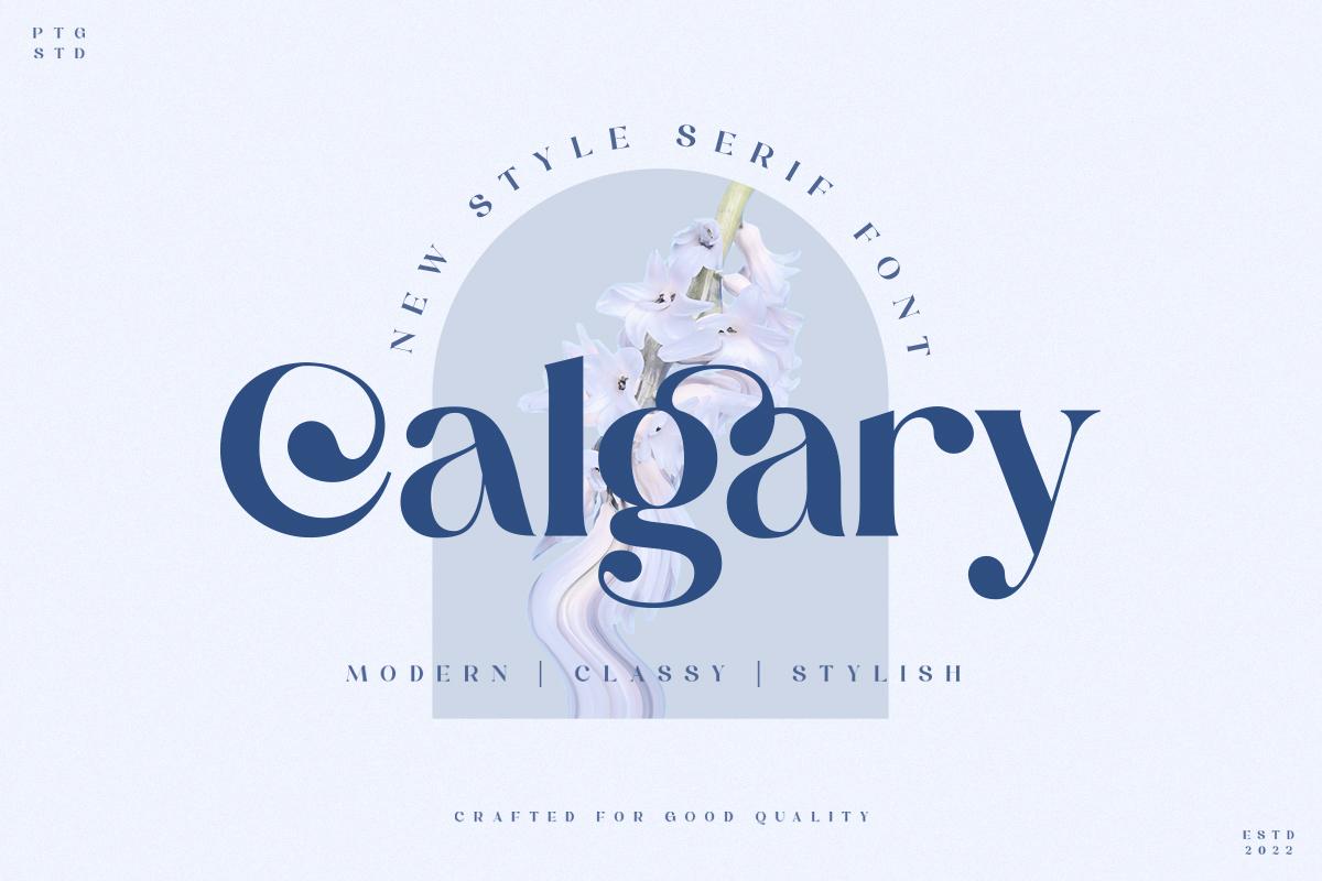 Font việt hóa Calgary