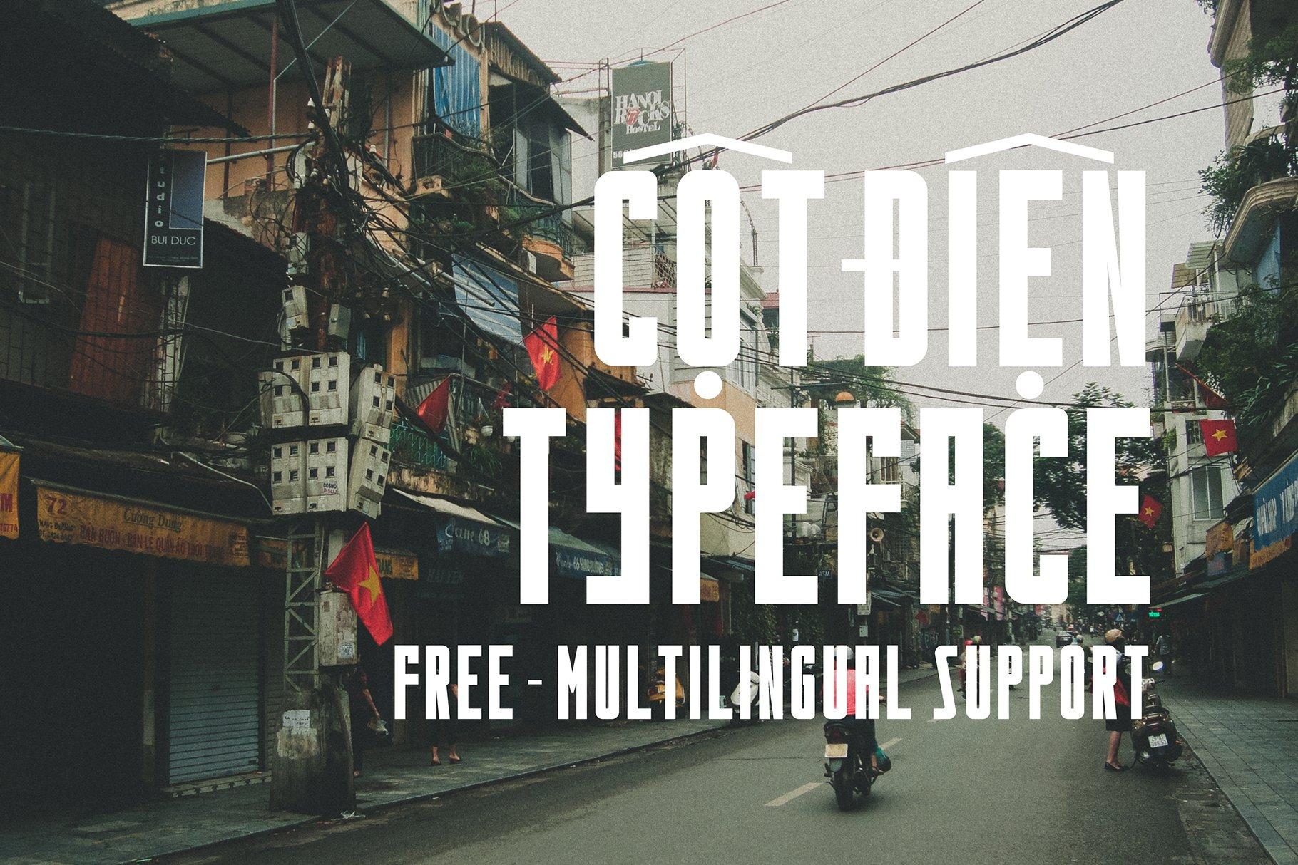 Cotdien Typeface - Font dạng cổ điển xưa cũ