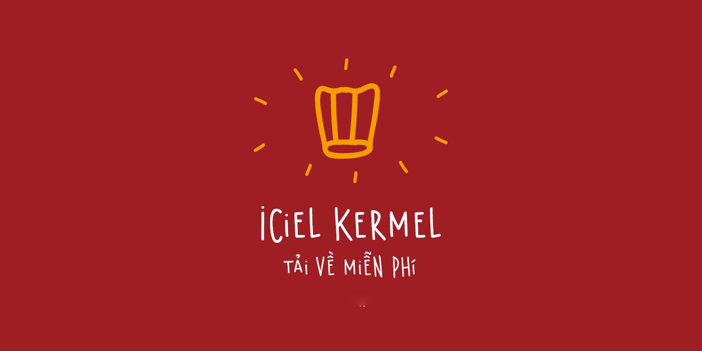 font iCiel Kermel Việt Hóa