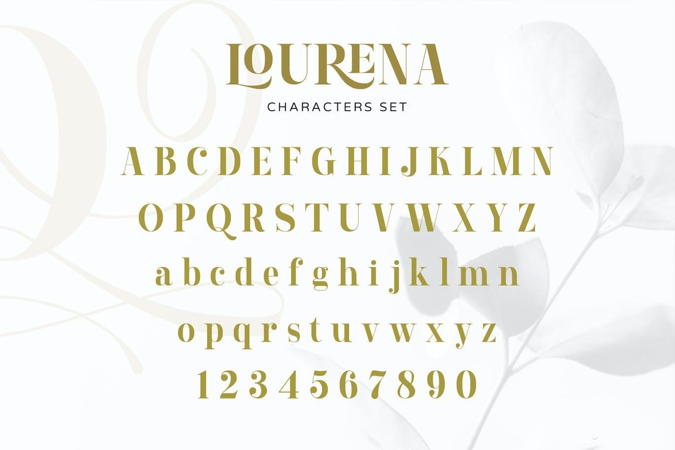 Font Lourena Việt Hóa