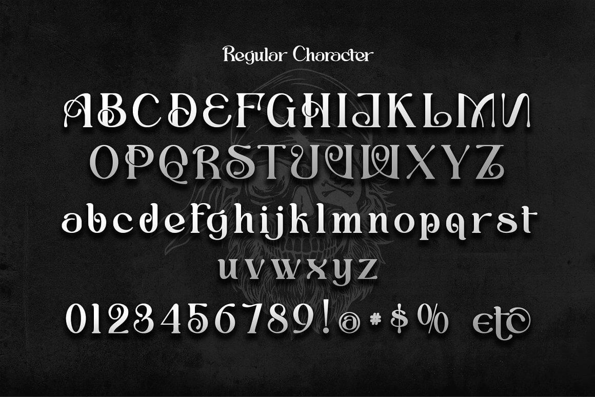 Font Việt hóa Black Oldest