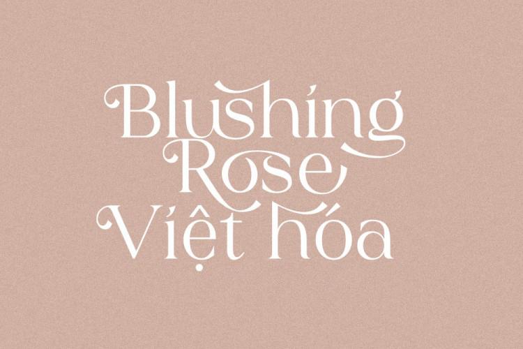 Font việt hóa 1FTV Blushing Rose