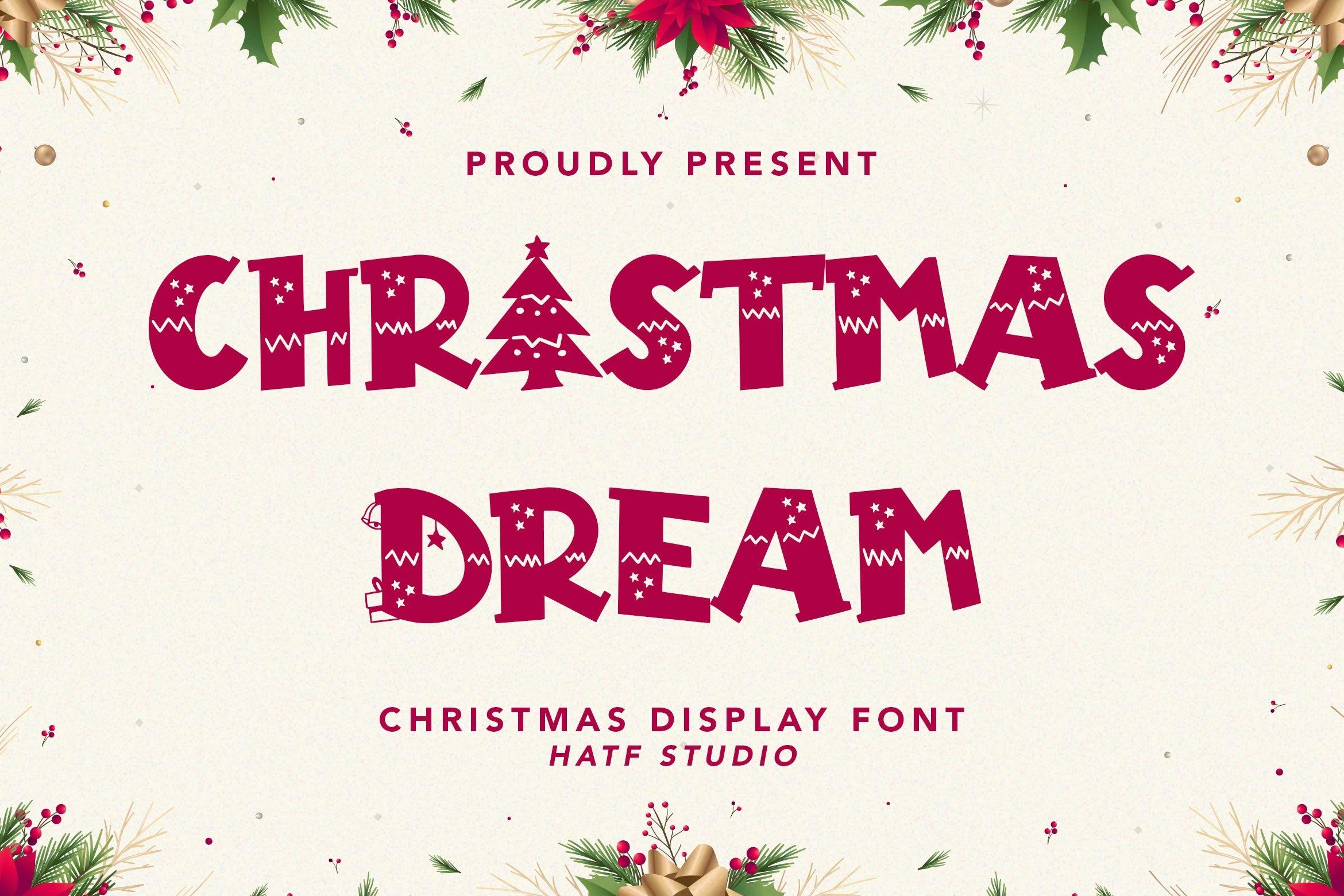 Font Việt hóa Christmas Dream 