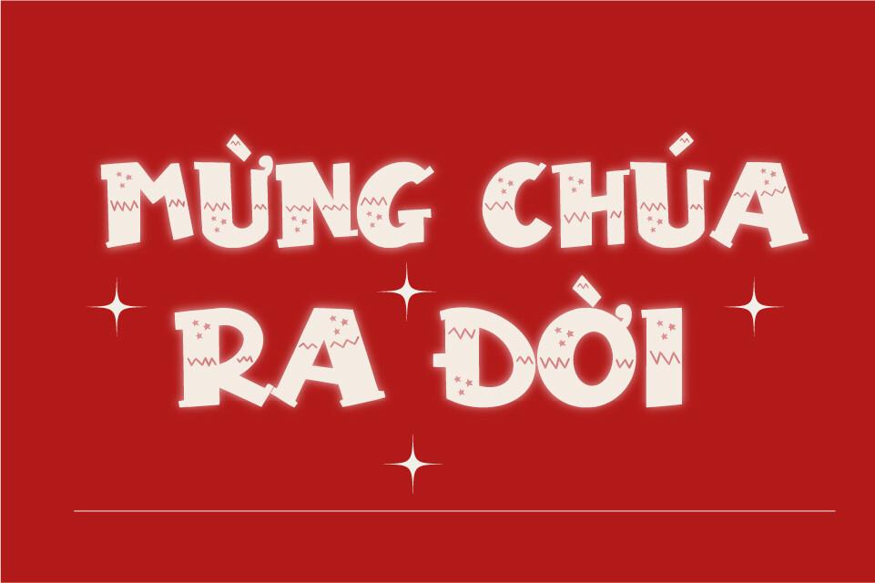 Font Việt hóa 1FTV Christmas Dream