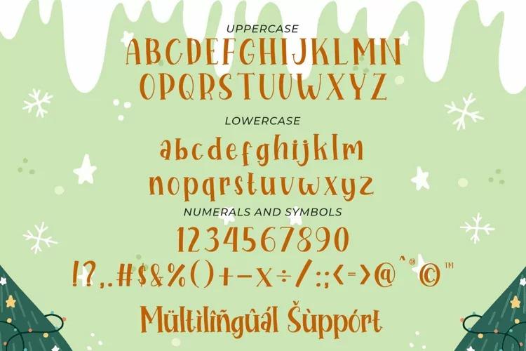 Font Việt hóa Hopeful Christmas Solid 