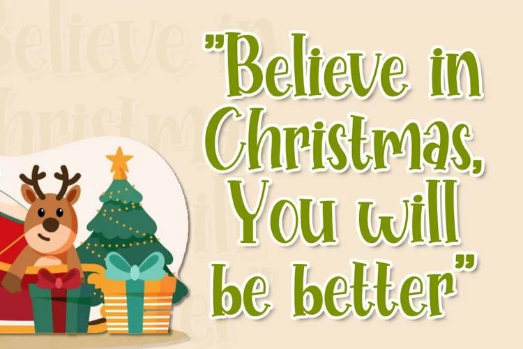 Font Việt hóa Hopeful Christmas Solid 