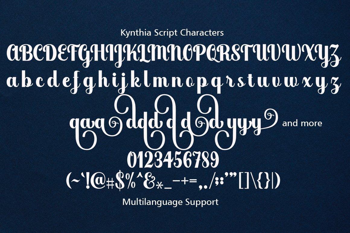 Font Việt hóa Kynthia