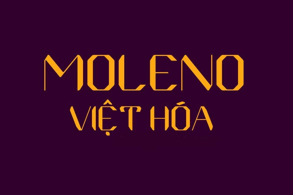 Font việt hóa 1FTV Moleno