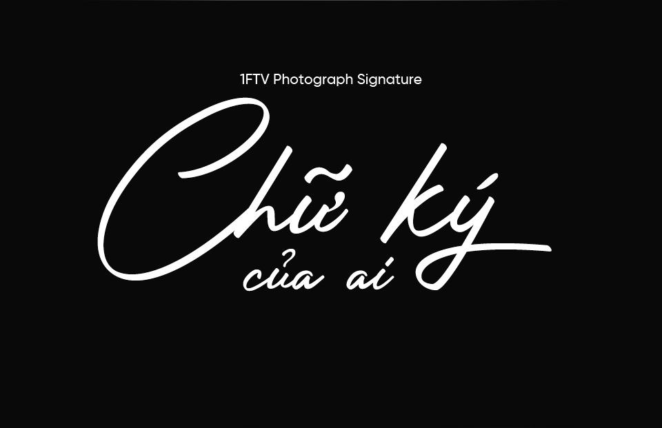 Font Việt hóa 1FTV Photograph Signature