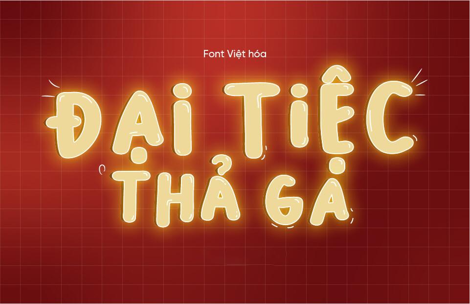 Font Việt hóa 1FTV VIP Bakso Sapi