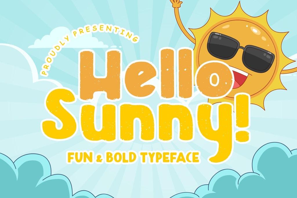 Font Việt hóa Hello Sunny