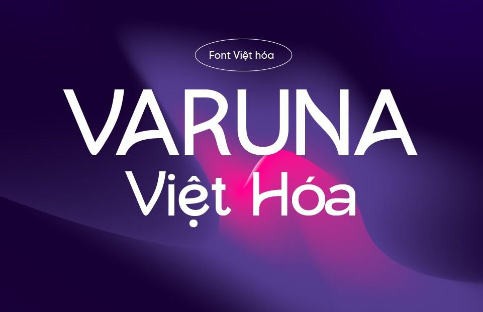 Font Việt hóa 1FTV VIP Varuna