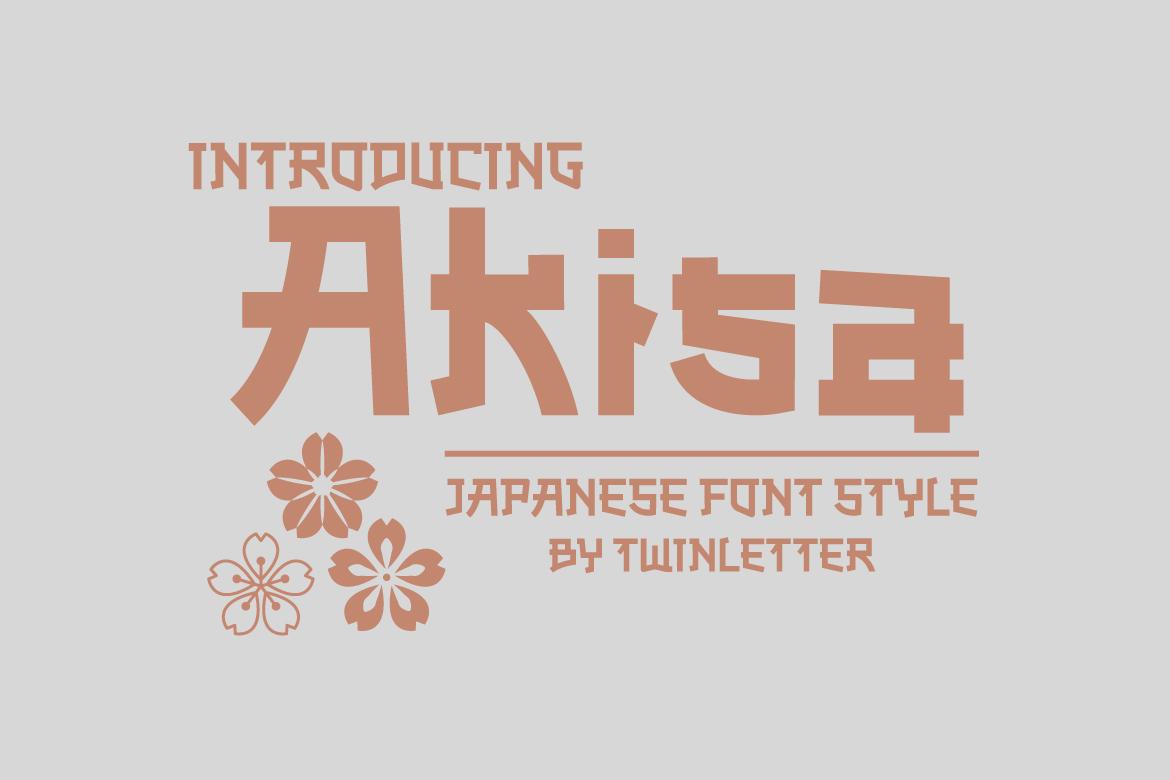 Font việt hóa Akisa