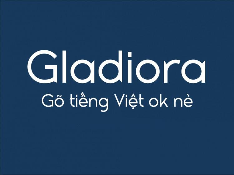 Font việt hóa 1FTV Gladiora