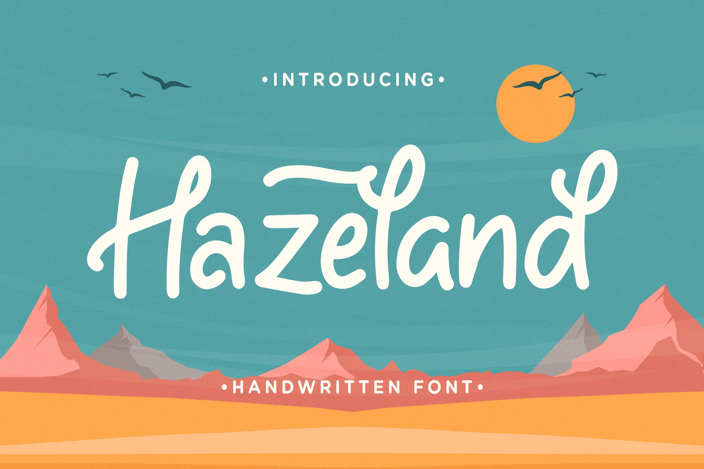 Font việt hoá Hazeland