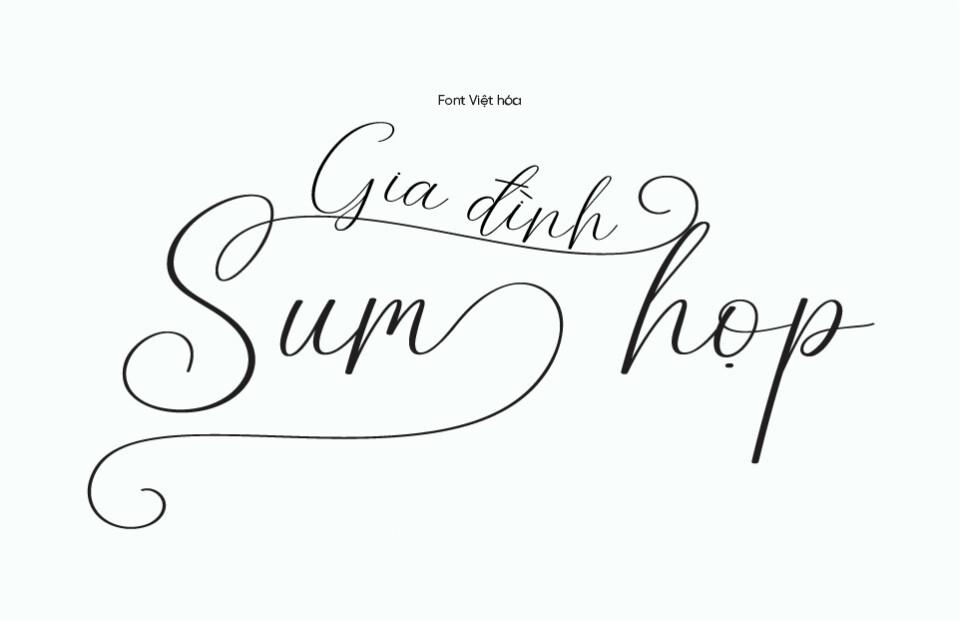 Font Việt hóa Summerfun