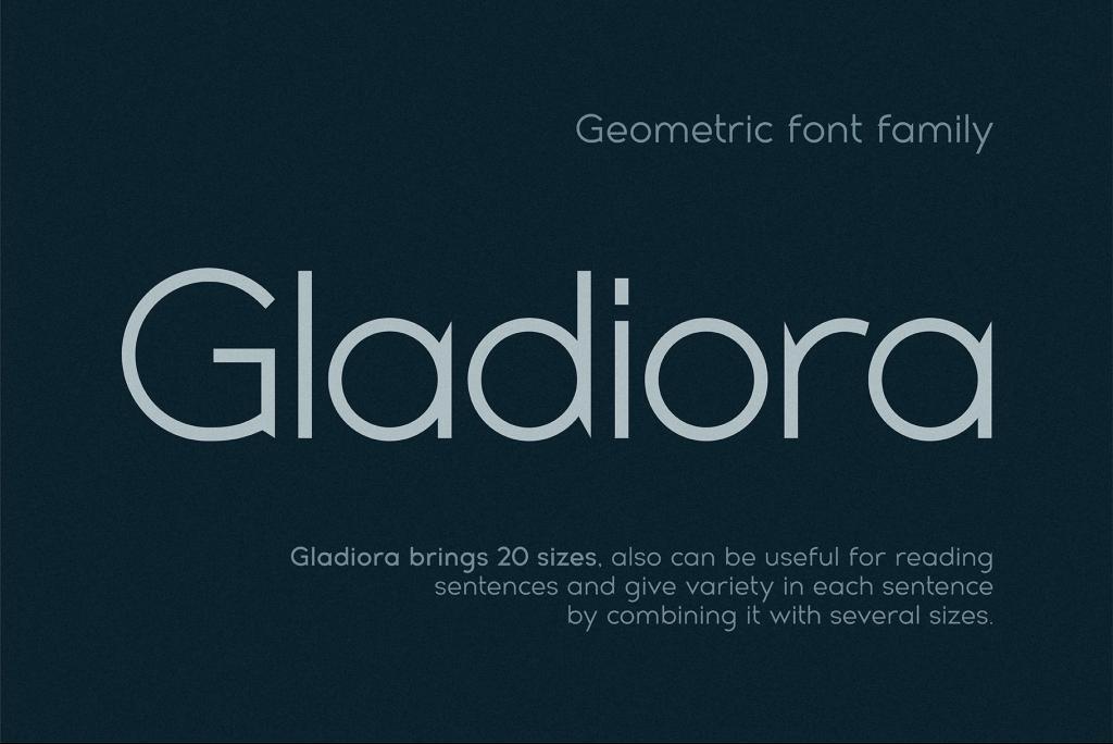 Font việt hóa Gladiora