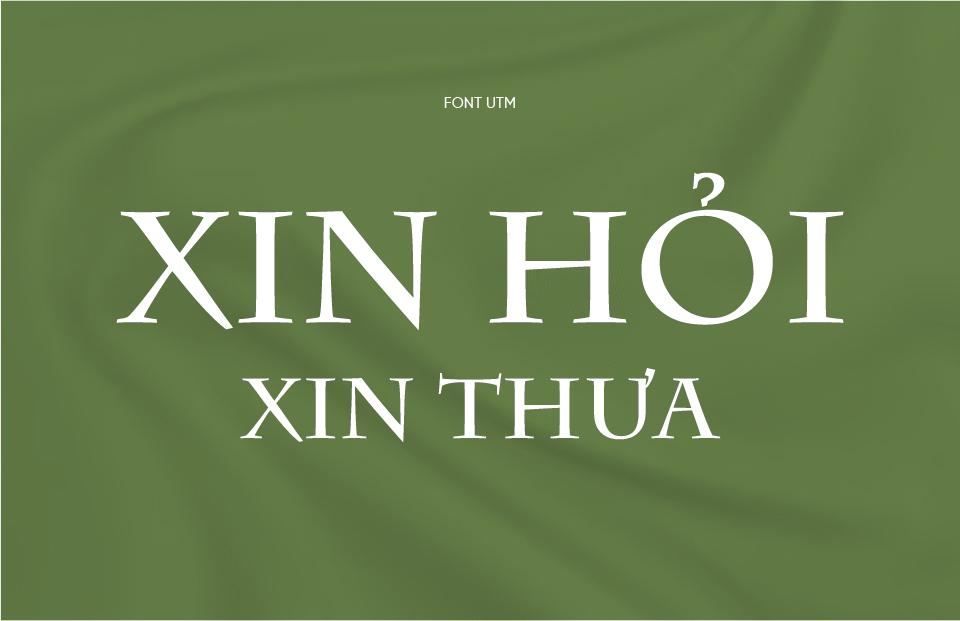 Font Việt hóa UTM Charlemagne
