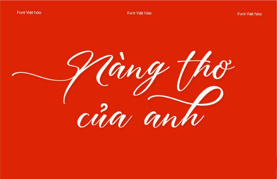 Font Việt hóa Austria