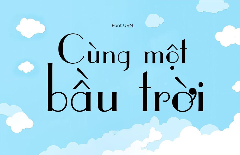 Font Việt Hóa UVN Bale