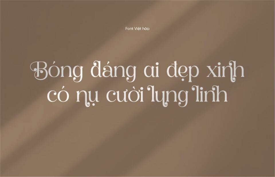 Font Việt hóa Balerga