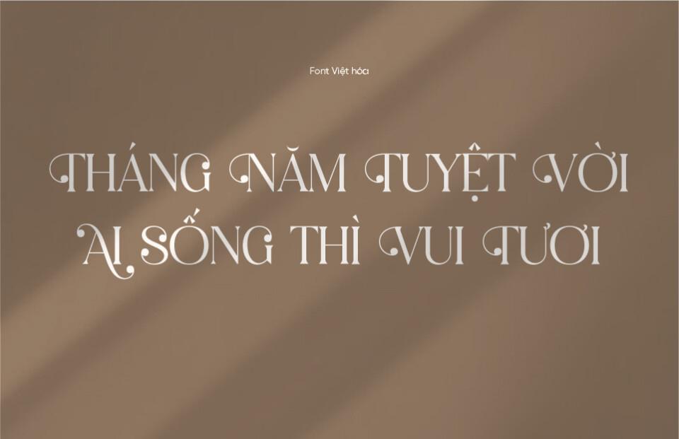 Font Việt hóa Balerga